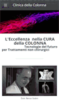 Mobile Screenshot of clinicadellacolonna.it